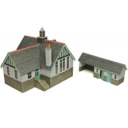 Po253 Village School (Oo/Ho Gauge) Metcalfe