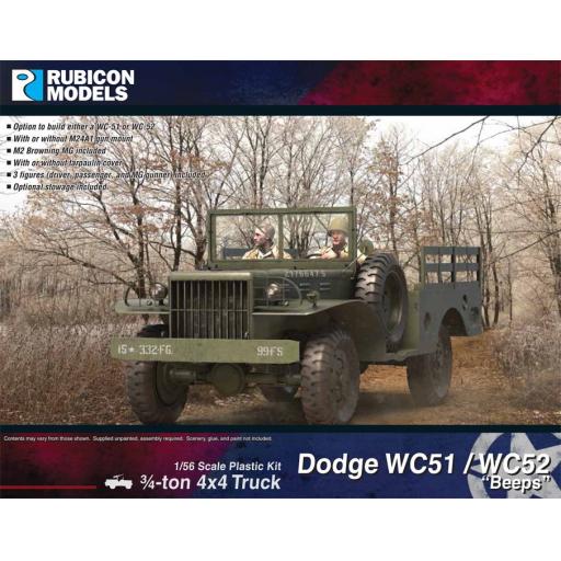 280101 Dodge Wc51 /Wc52 Beeps 3/4 Ton Truck 1:56 Rubicon