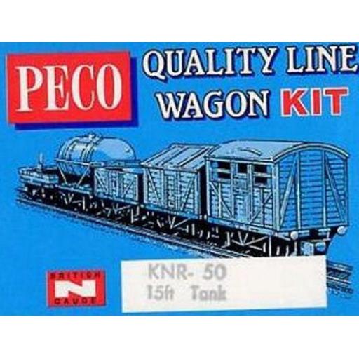 Knr-50 15Ft Wheelbase Tank Wagon Kit Peco