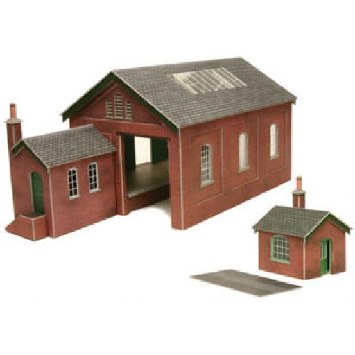 Po232 Goods Shed (Oo/Ho Gauge) Metcalfe