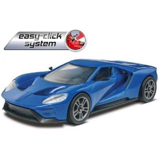 07678 2017 Ford Gt Easy Click Model 1:24 Revell