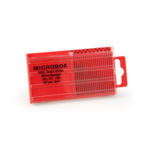 Hss 20 Twist Drills (Wire Gauge) 61-80