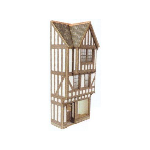 Po421 Low Relief Half Timbbered Shop Front (Oo/Ho Gauge) Metcalfe