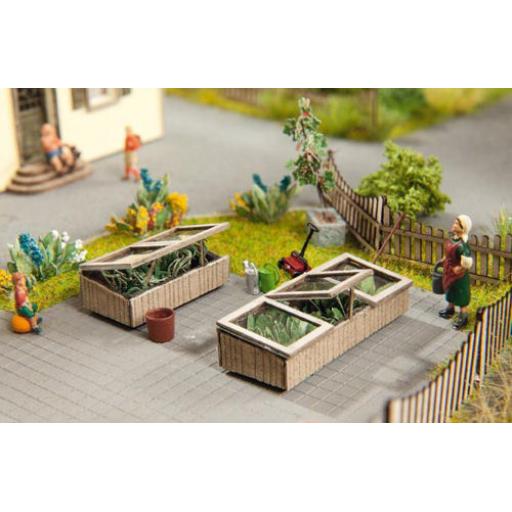 14358 Noch Cold Frames 2 Pcs Oo Gauge