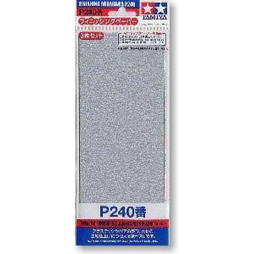 87093 P240 Finishing Abrasives 3Pcs