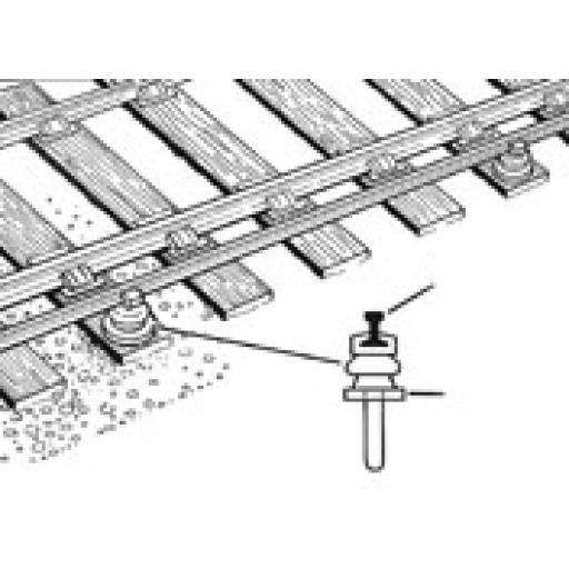 Il-120 Conductor Rail Chairs Peco