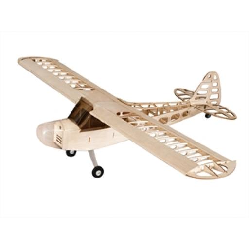 J3 Cub Dw Balsa Kit 1.2Mtr Balsa Kit With Motor & Esc