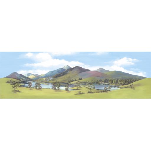 Sk-31 Mountain Lake Backscene Medium 178 X 559Mm (7 X 22In) Peco