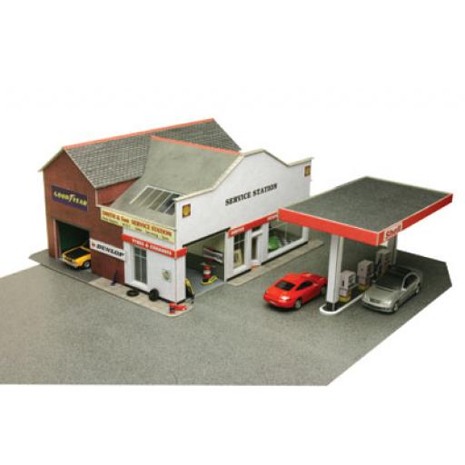 Po281 Service Station (Oo/Ho Gauge) Metcalfe