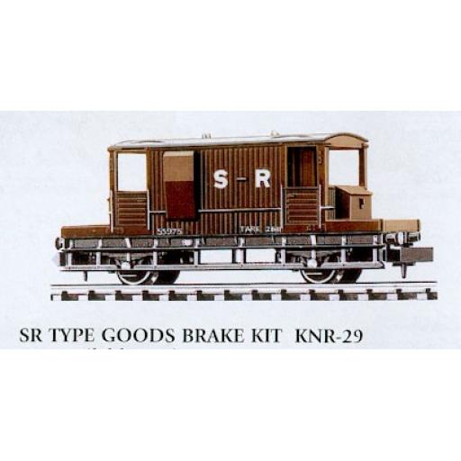 Knr-29 15' Wheelbase Sr Goods Brake Van Peco