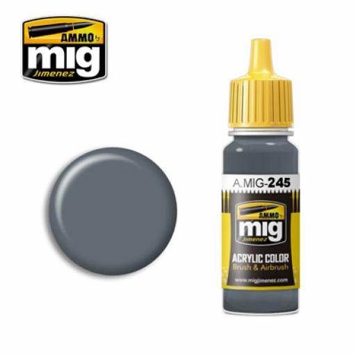 Mig 245 Ocean Grey Bs629 Acrylic Paint 17Ml