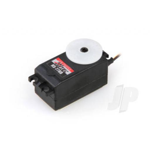 Hitec Hs-77Bb Low Profile Aileron Standard Size Servo (35G, 4.4Kg-Cm, 0.18Sec/60Deg)