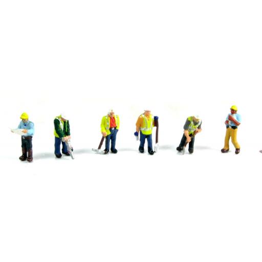 379-312 Civil Engineers N Gauge Figures Scenecraft