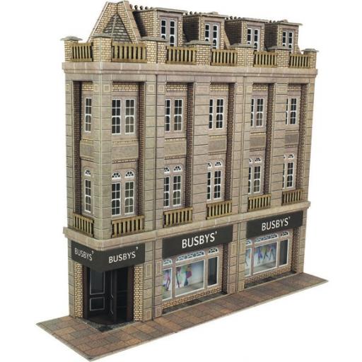 Po279 Low Relief Department Store (2 Can Be Combined) (Oo/Ho Gauge) Metcalfe