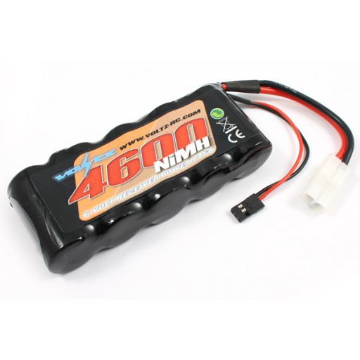 6V 4600Ma Nimh Battery Flat Rx Sub 'C' Pack