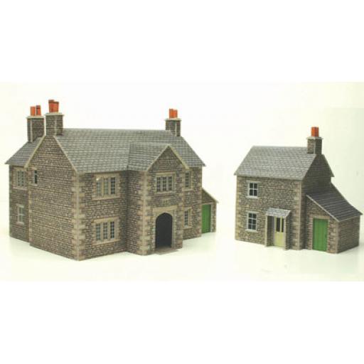 Po250 Manor Farm House (Oo/Ho Gauge) Metcalfe