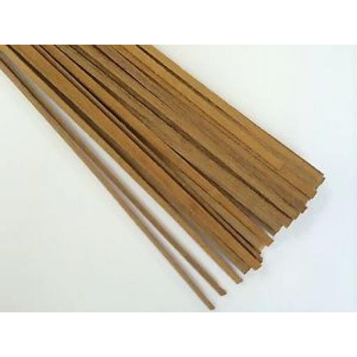 0.6 X 5Mm Mahogany Strip