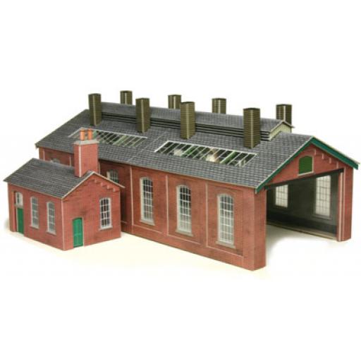 Po313 Engine Shed 2 Road (Oo/Ho Gauge) Metcalfe
