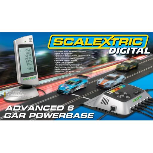 C7042 Advance 6 Car Powerbase Scalextric