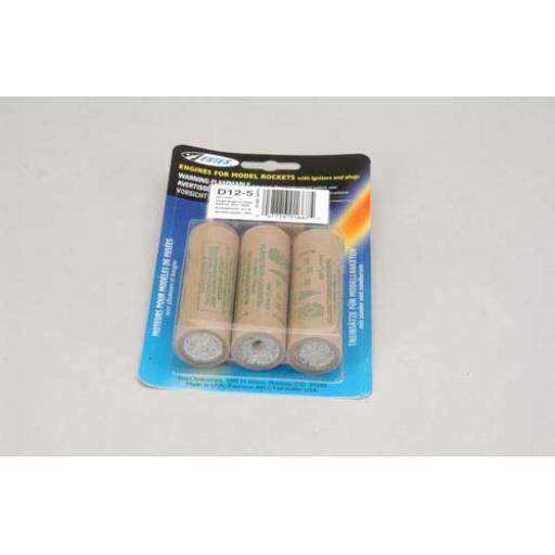 Estes D12-5 Rocket Motors 2 Pcs