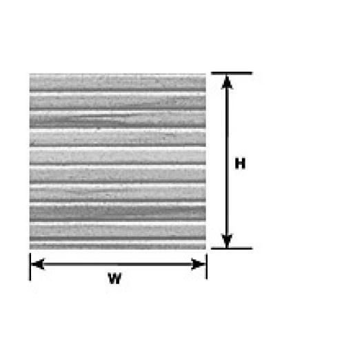 91536 Plastruct 3.2Mm Wood Planking Ps-35