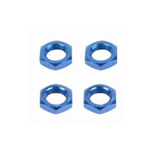 Fast 926 17Mm Nylock Blue Wheel Nuts 4 Pcs