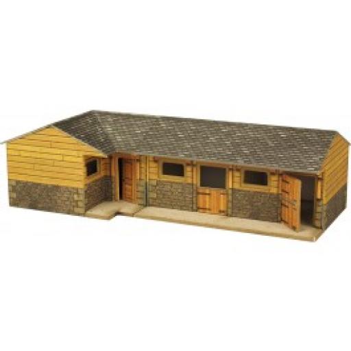 Pn822 Stable Block (N Gauge) Metcalfe