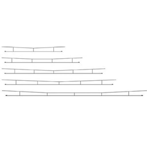 Lc-152 340Mm Overhead Wires X 5. Peco