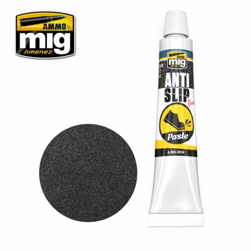 Mig 2034 Anti Slip Paste 1:48 1:72 Black Colour 20Ml