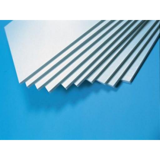 2Mm (228 X 330Mm) White Styrene Sheet