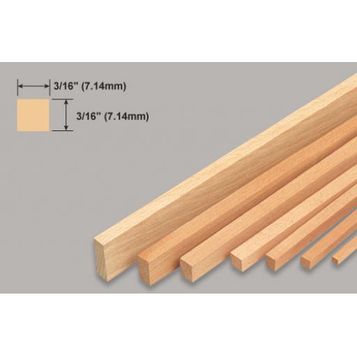 3/16 Sq Balsa Strip