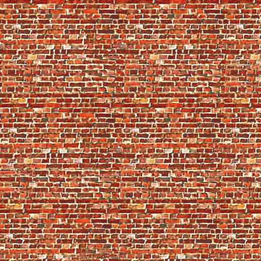 Bm008C N Gauge Old Red Brick Self Adhesive Id Backscene A4 Each