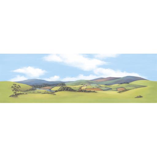 Sk-33 Mountainous Landscape Backscene Medium 178 X 559Mm (7 X 22In) Peco