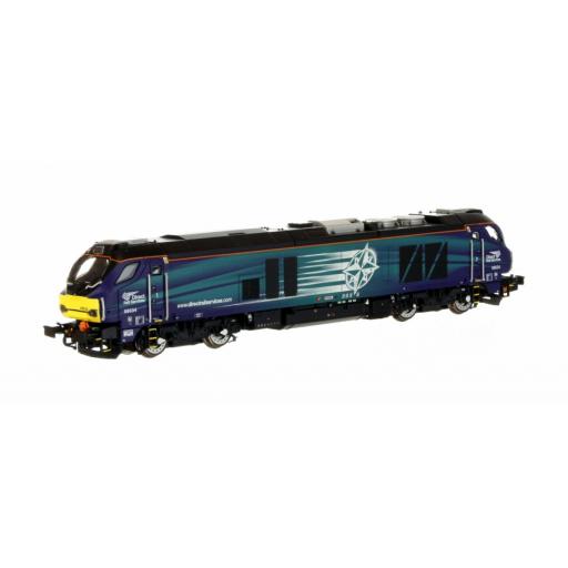 Dapol 2D-022-011 Drs Class 68 68034 'Compass' (Next 18 Dcc Ready) N Scale Dapol