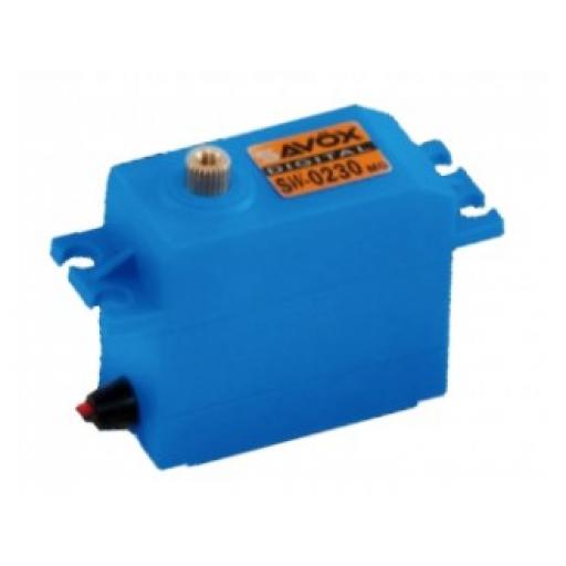 Savox Sw-0230Mg Hi-Voltage 8Kg Digital Waterproof Servo (59G, 8Kg-Cm, 0.13Sec/60Deg)