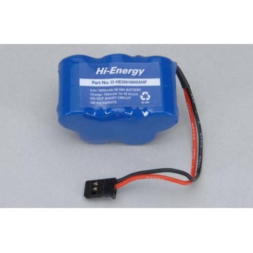 6V 1600Ma Nimh Battery 2/3Af Rx Hump Pack