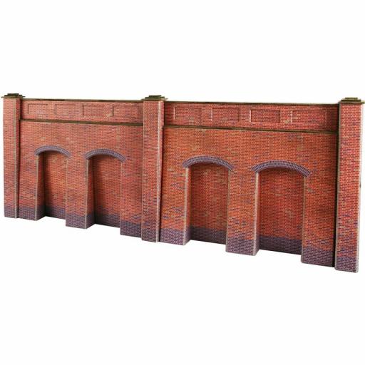 Po244 Retaining Walls Brick Style (Oo/Ho Gauge) Metcalfe