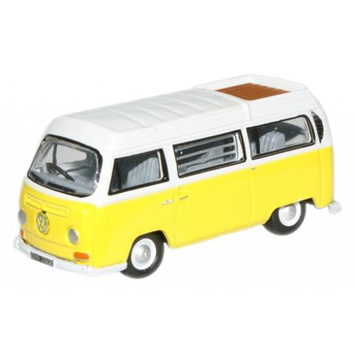 76Vw004 Senegal Yellow/White Vw Camper Open 1:76 Oxford