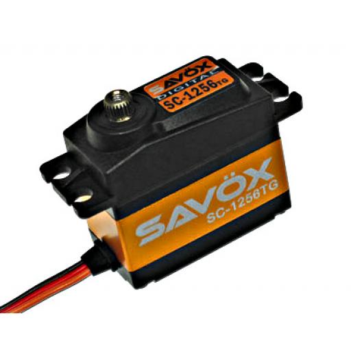 Savox Sa-1256Tg Std Digital Servo (52.4G, 20Kg-Cm, 0.15Sec/60Deg)