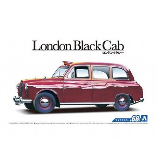 05967 London Black Cab 1968 1:24 Aoshima