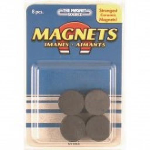 Magnets 8 Ceramic Disc Mighty Button Magnets