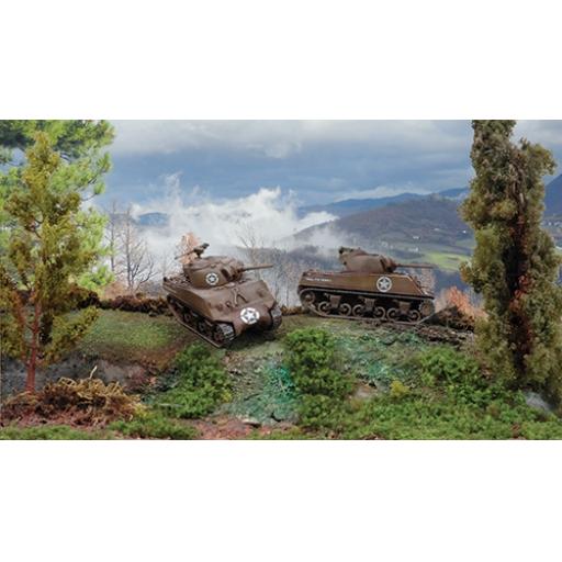 7518 M4A3 75Mm Sherman Tank 1:72 Italeri