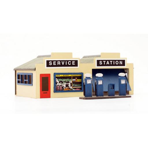 C032 Petrol Service Station Dapol Unpainted Kit