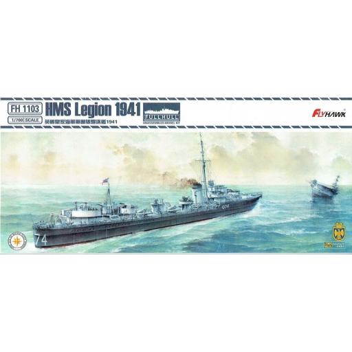 Fh1103 Hms Legion 1941 L Class Destroyer 1:700 Flyhawk