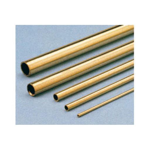 Round Brass Tube 3Mm X 2.2Mm X 33Cm