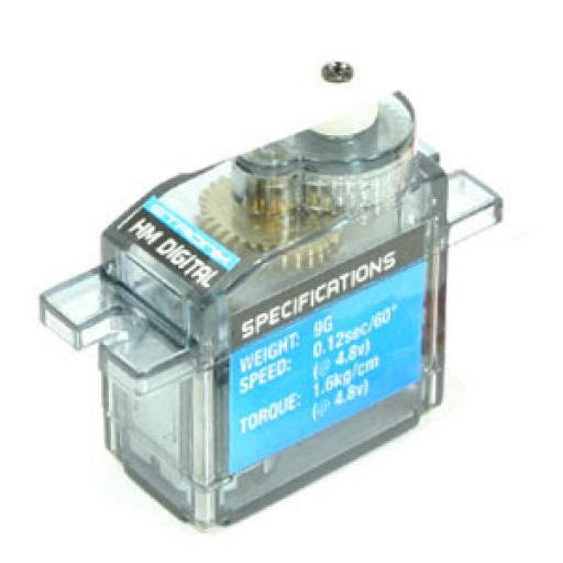 Et0005 Etronix Plastic Gear Servo (9G, 1.6Kg-Cm, 0.12Sec/60Deg)