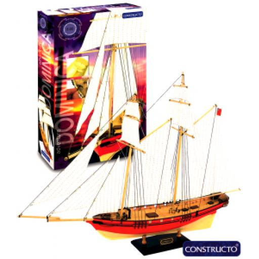 Dominica Wooden Model Boat Kit