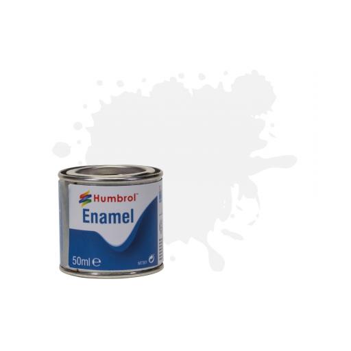 Enamel No.130 Satin White 50Ml Gloss Paint No.2