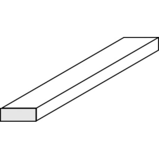 Ho Scale Strips 2X8 .56 X 2.29Mm (.022X.090') 8208 Evergreen