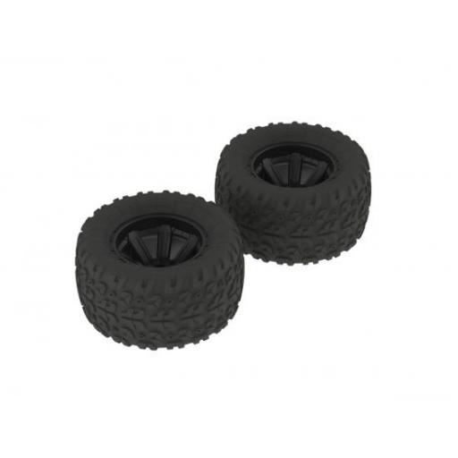 Ar550014 Arrma Dboots Copperhead Mt 4S Black 12Mm Hex 1 Pair Brushe Granite